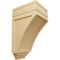 Ekena Millwork 5"W x 6"D x 10 1/2"H Medium San Juan Wood Corbel, Alder CORW05X06X10SJAL - alternate 1